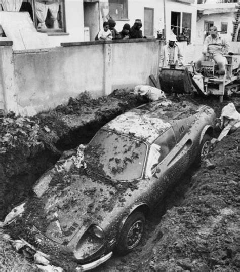 World Of Technology Buried Ferrari Has Incredible Back Story