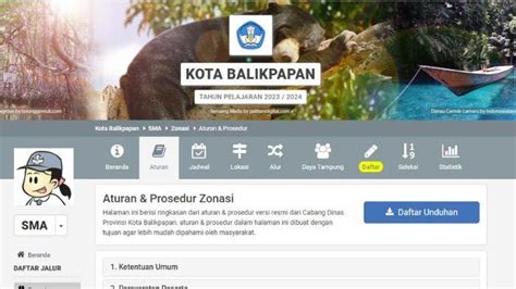 Jadwal PPDB Balikpapan 2023 Jenjang SMA Dan SMK Jalur Zonasi Reguler