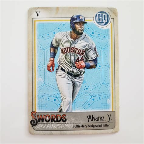 YORDAN ALVAREZ 2021 Topps Gypsy Queen TAROT OF THE DIAMOND TOD 11