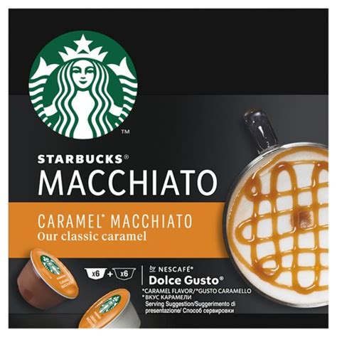 Starbucks By Nescafe Dolce Gusto Caramel Macchiato Coffee Capsules