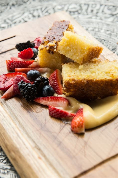ramadan basbousa berries curd lime qode