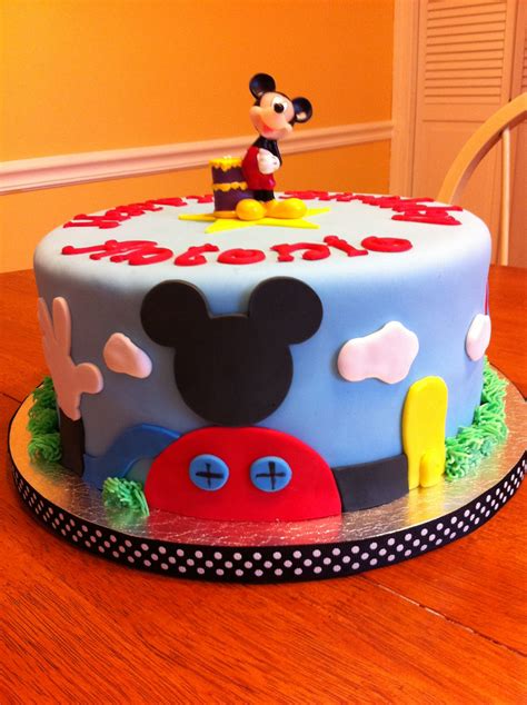 Pin By Eva Casanova On All My Cakes Mickey Mouse Clubhouse Birthday