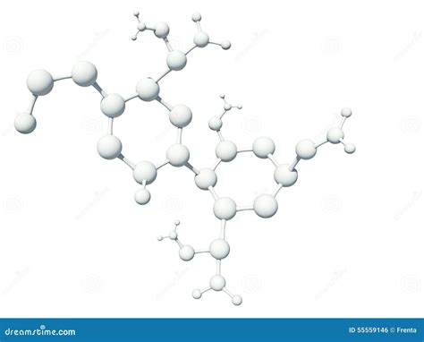 Abstract Molecular Structure Stock Illustration Illustration Of Macro Line 55559146