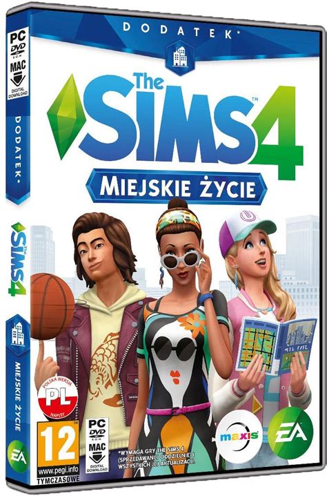 The Sims 4 Miejskie życie Gra PC Ceneo pl