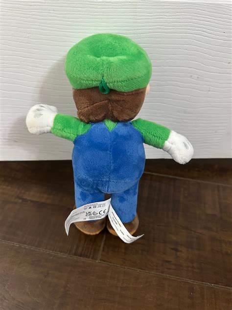 Super Mario Luigi Plush Toy 10 Inch - Etsy