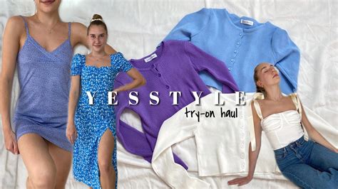 Try On Haul Yesstyle Spring Summer • Lookbook Youtube