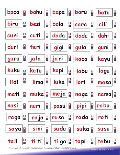 Flash Card Belajar Membaca Huruf Vokal Prasekolah Abc Cubeascse