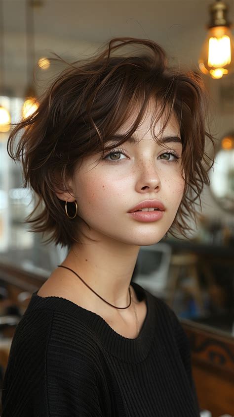 Round And Fabulous 30 Short Hairstyles To Highlight Your Round Face In