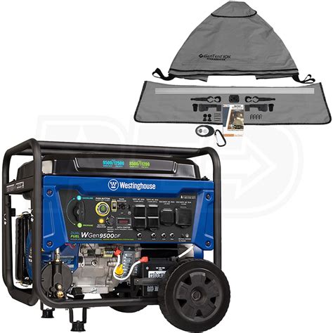 Westinghouse Egd Wgen9500df Gtkit Wgen9500df 9500 Watt Electric Start Dual Fuel Portable