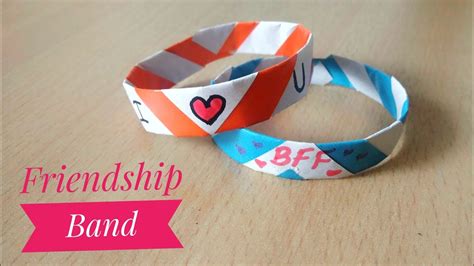 Friendship Band How To Make Friendship Band From Paper Origami Band