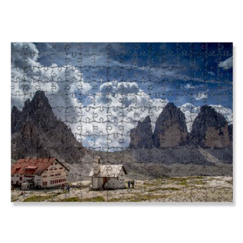 PUZZLE TRE CIME DI LAVAREDO MONTAGNA Anima Di Montagna By TREK STYLE