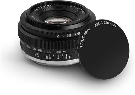 TTartisan 25mm F2 Objectif Manuel Grand Angle Compatible Avec Les