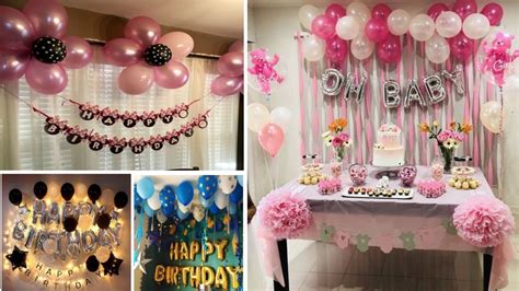 Easy And Simple Birthday Decoration Ideas At Home Two Birds Home