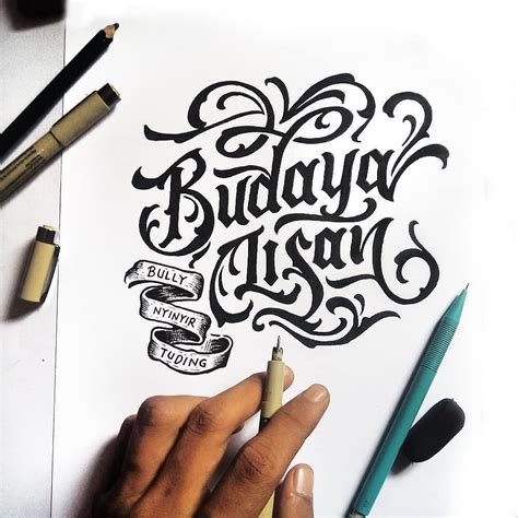 Kaligrafi Lettering Indonesia on Instagram: “Maaf, sekadar mengingatkan ...