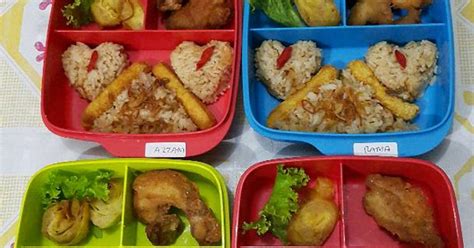 Resep Bekal Anak Bento Nasi Gorenglovely 😍😙 Oleh Bunda Eka79 😊 Cookpad