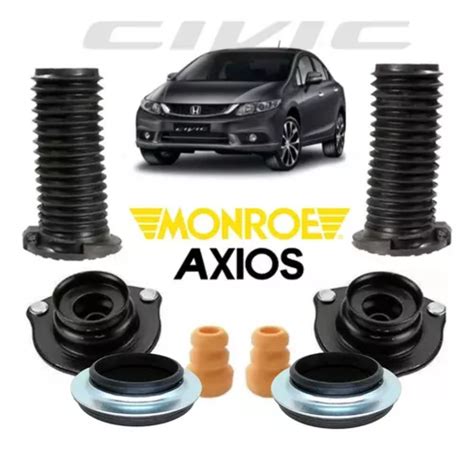 Par Coxim Batente Monroe Axios Honda Civic 2008 Até 2015 Parcelamento