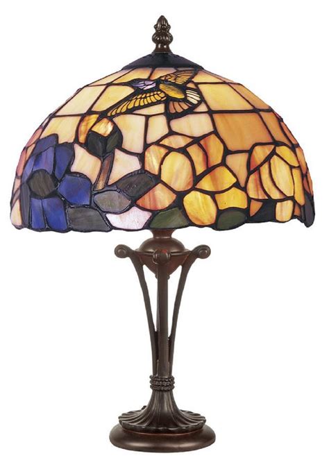 Casa Padrino lampe de table de luxe Tiffany multicolore Ø 25 x H 47 cm