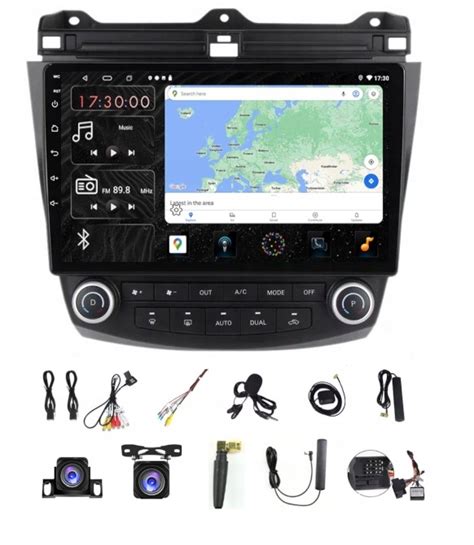 RADIO NAWIGACJA CARPLAY GPS ANDROID HONDA ACCORD 2002 08 6GB 128GB SIM