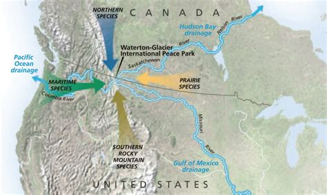 Triple Divides in the United States - Geography Realm