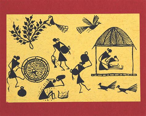 D Source New Trends Warli Paintings D Source Digital Online