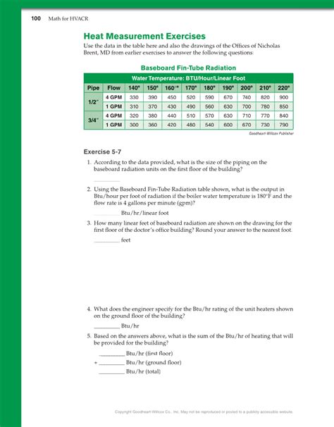 Math for HVACR, 1st Edition page 100