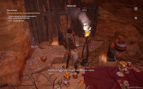 Assassin S Creed Origins Guide Walkthrough Rites Of Anubis Side