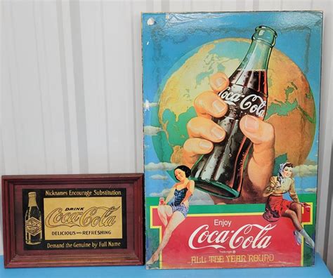 Bid Now on Vintage Advertising Signs - Rockabilly Auction