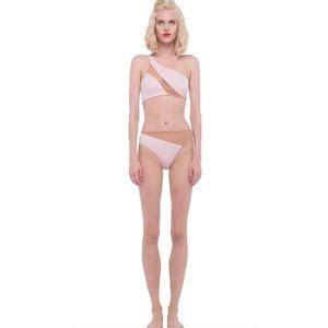 Norma Kamali Swim Norma Kamali Snake Mesh Bikini Set Bra Bottom