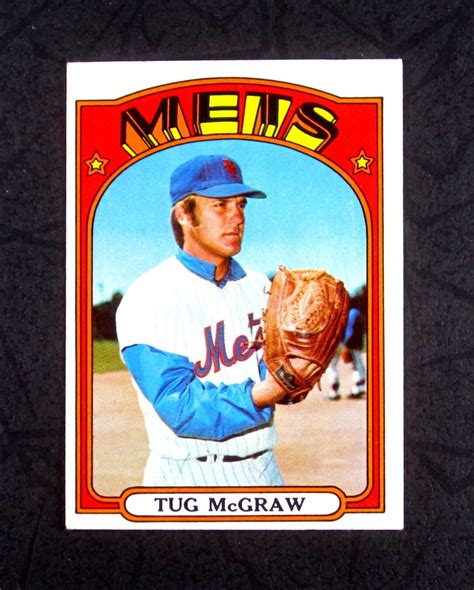 Topps Tug Mcgraw New York Mets Ex Mt Ebay