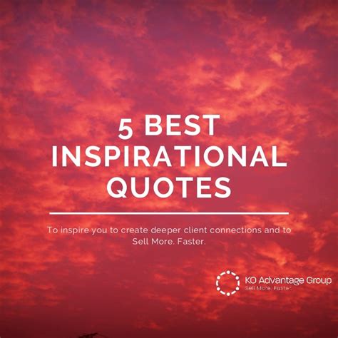 5 Inspirational Sales Quotes