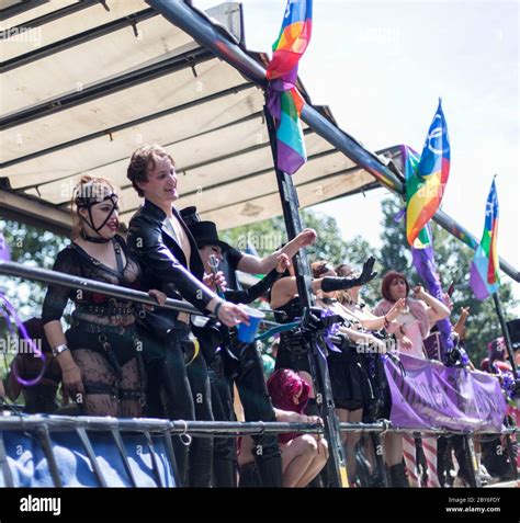 UK Pride Celebrations and March Stock Photo - Alamy