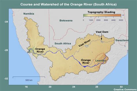 Orange River Africa Map | Hot Sex Picture