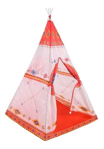 Teepee Carpa Tienda Infantil Estilo Tipi Indio Casita Niños Cuotas