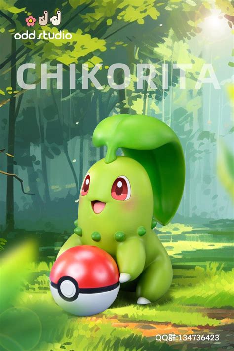 Chikorita – Pokemon – ODD Studio – 3d Custom Studio