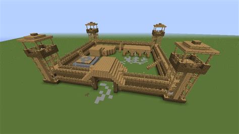 Wooden fort :D Minecraft Map