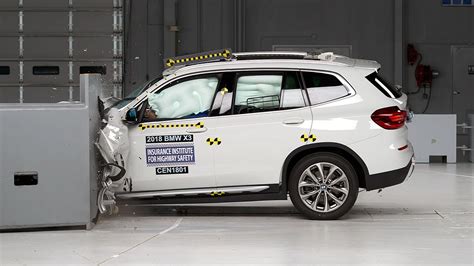 Bmw X Driver Side Small Overlap Iihs Crash Test Youtube