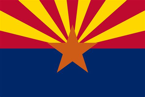 Arizona Flag Vector - Cliparts.co