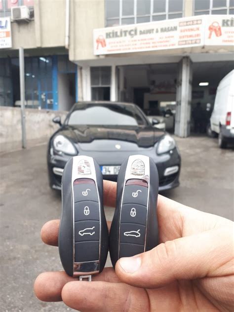 Porsche Panamera Yedek Anahtar Fiyat Ankara Oto Anahtar