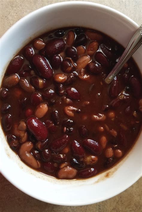 Instant Pot Homemade Baked Beans Recipe You Brew My Tea