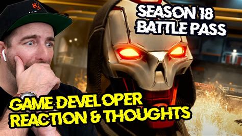 Apex Legends Resurrection Battle Pass Trailer Game Dev Reaction Youtube