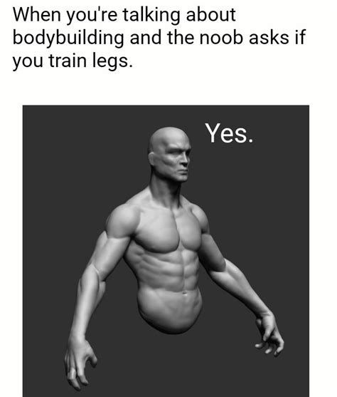 Muscular Man Meme Template