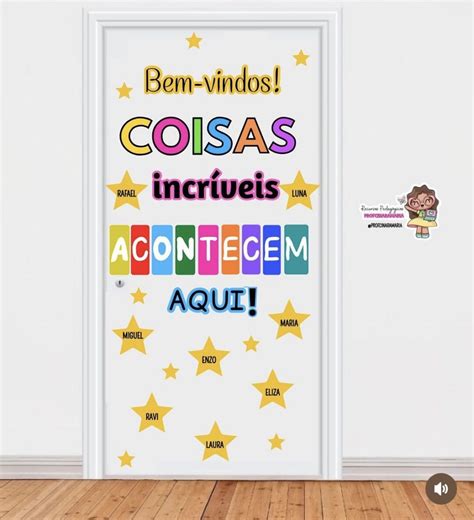 Decoração de porta volta às aulas coisas incríveis Professora