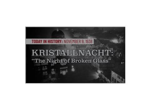 Another Kristallnacht Execution to Fan the Flames of Bloodlust ...