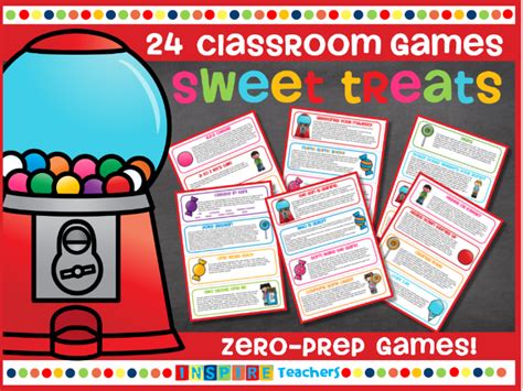 24 Classroom Games - Brain Breaks | Teaching Resources