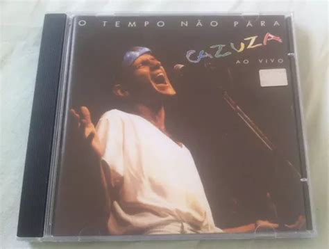 Cd Cazuza O Tempo Não Para Ao Vivo MercadoLivre