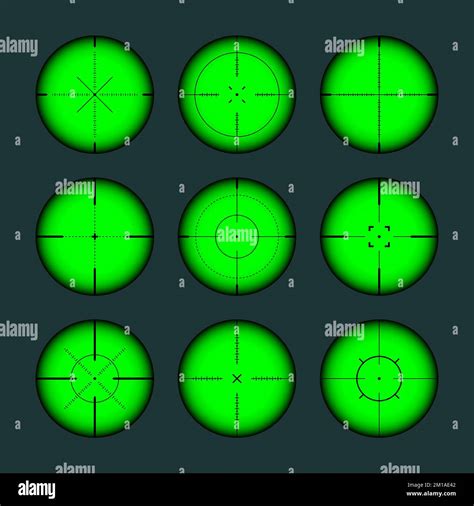 Various Weapon Night Sights Sniper Rifle Optical Scopes Hunting Gun