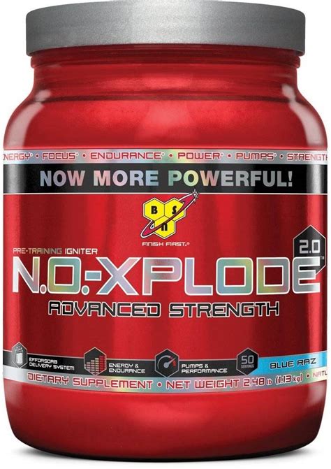 Bsn N O Xplode Blue Raz Lb Servings Longs Pharma