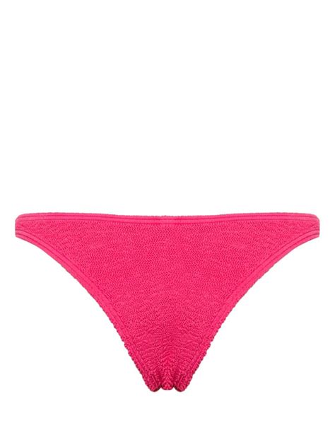 Bond Eye Vista Seersucker Bikini Bottoms Farfetch