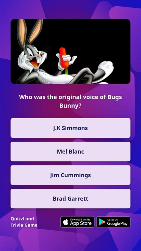 Who was the original voice of Bugs Bunny? | New things to learn, Trivia ...