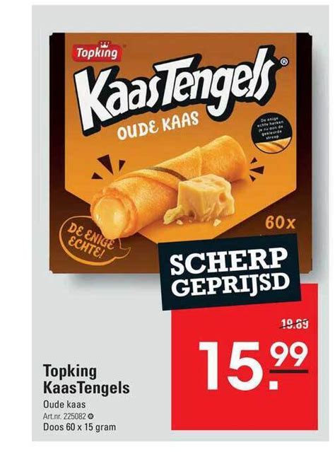 Topking Kaastengels Aanbieding Bij Sligro